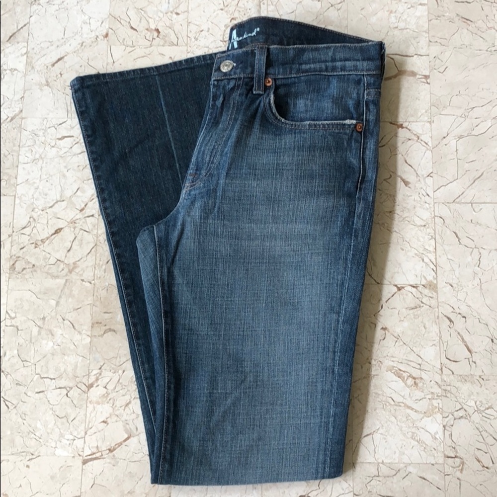 7 for all mankind bootcut jeans. Size 30.